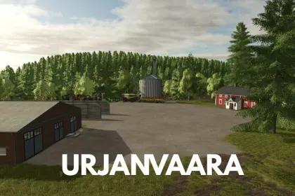 Atmospheric Finnish Map Urjanvaara for Farming Simulator 25 — Snowy Winters and Forest Farms — 1