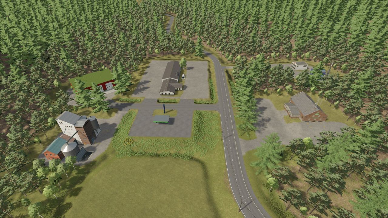 Atmospheric Finnish Map Urjanvaara for Farming Simulator 25 — Snowy Winters and Forest Farms