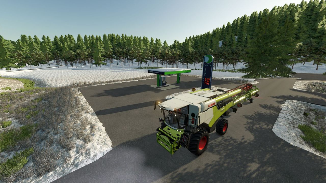 Atmospheric Finnish Map Urjanvaara for Farming Simulator 25 — Snowy Winters and Forest Farms