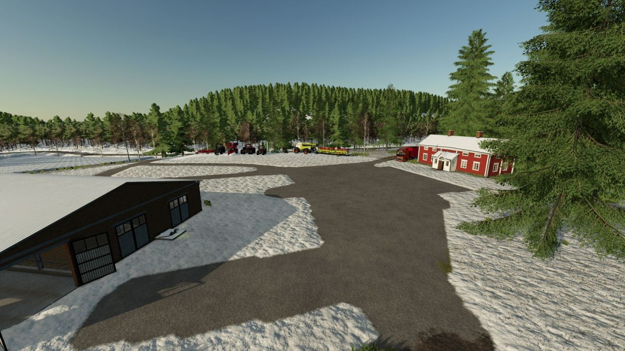 Atmospheric Finnish Map Urjanvaara for Farming Simulator 25 — Snowy Winters and Forest Farms