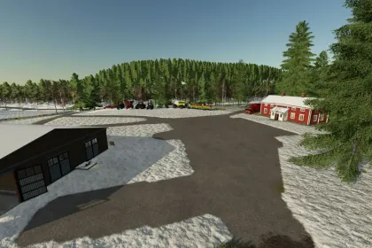 Atmospheric Finnish Map Urjanvaara for Farming Simulator 25 — Snowy Winters and Forest Farms — 4