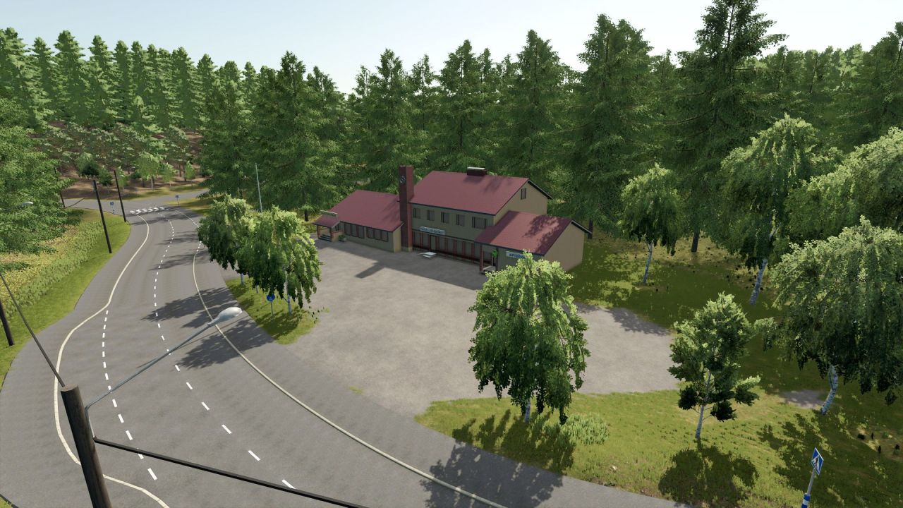 Atmospheric Finnish Map Urjanvaara for Farming Simulator 25 — Snowy Winters and Forest Farms