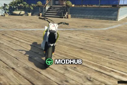 Мотоцикл Suzuki Rmz 125 Supermotard 1.0 для GTA 5 — 2