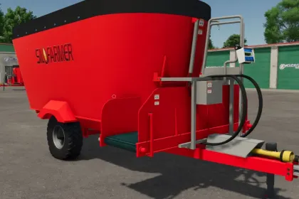 Effizienter SILOFARMER Feed Mixer für Farming Simulator 25 — 14800L