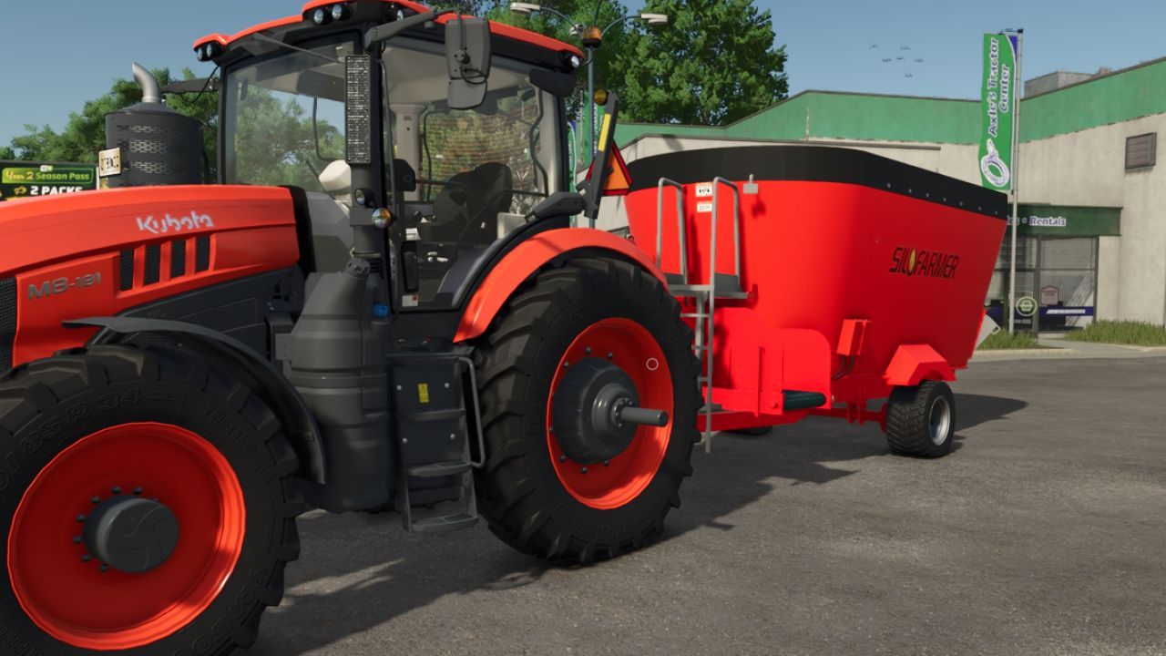 Efektywny Karmnik SILOFARMER Feed Mixer dla Farming Simulator 25 — 14800L - Zrzuty ekranu