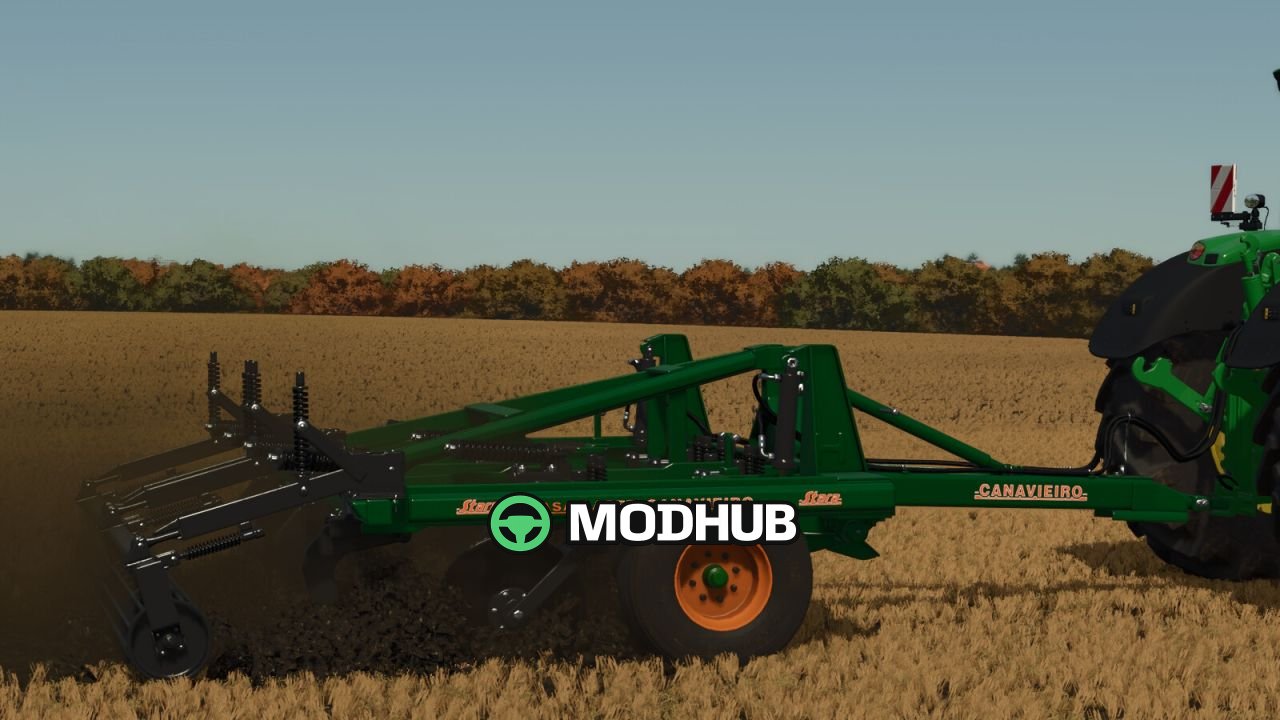 Subsoiler Stara Asa Laser Sugarcane 7 Tines V1.0 for FS25