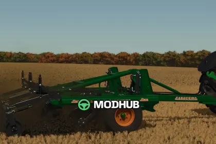 Subsoiler Stara Asa Laser Sugarcane 7 Tines V1.0 for FS25 — 2