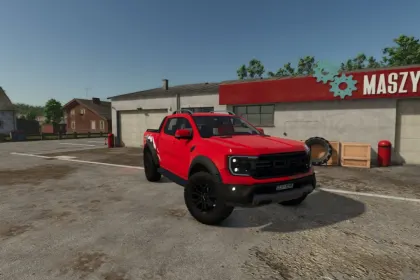 Powerful Pickup Ford Ranger Raptor 2023 for Farming Simulator 25 — 392 hp and Tuning