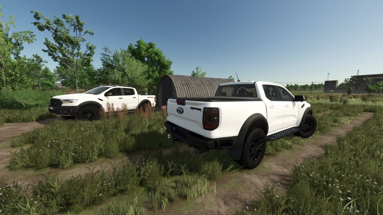 Leistungsstarker Pickup Ford Ranger Raptor 2023 für Farming Simulator 25 — 392 PS und Tuning