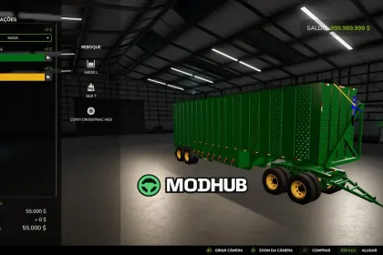 Напівпричіп Facchini sugarcane B-Train V1.0 для FS25