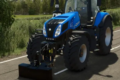 Leistungsstarker Traktor New Holland T8 Series Pack für Farming Simulator 25 — Schnell und Effizient