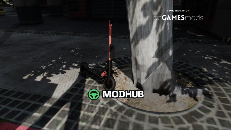 Portuguese Electric Sharing Scooter for GTA 5