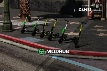 Portuguese Electric Sharing Scooter for GTA 5 — 3