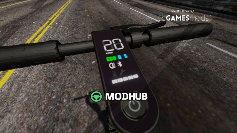 Portuguese Electric Sharing Scooter for GTA 5