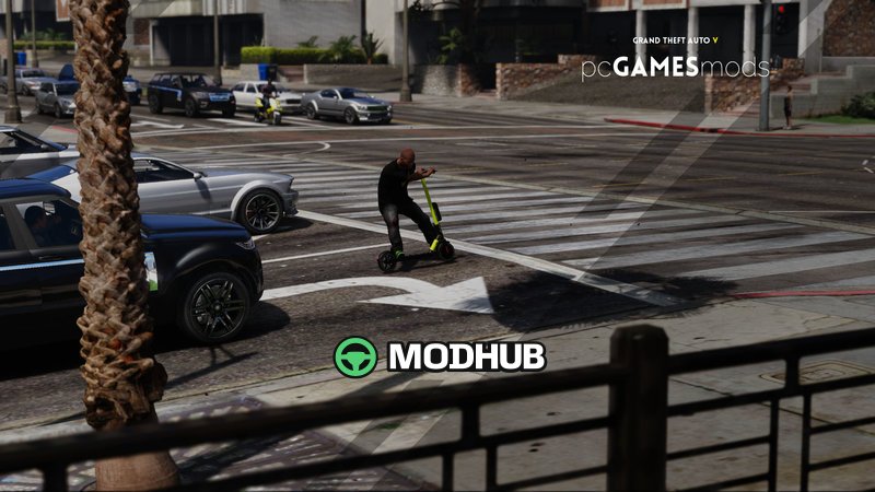 Portuguese Electric Sharing Scooter for GTA 5