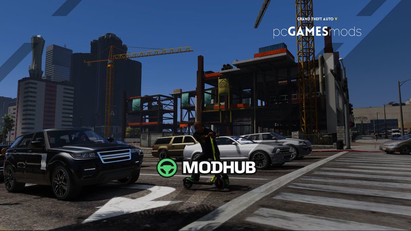 Portuguese Electric Sharing Scooter for GTA 5
