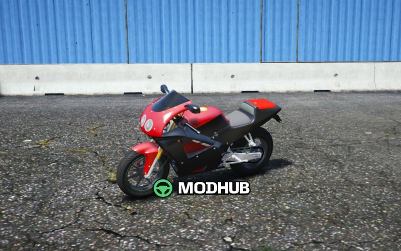 Мотоцикл Cagiva Mito 7 Speed 125cc для GTA 5