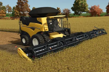 Neuer Leistungsstarker Mähdrescher New Holland CR1090 2024 für Maximale Erträge in FS25 — 3