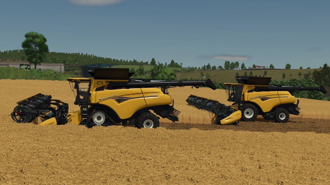 Neuer Leistungsstarker Mähdrescher New Holland CR1090 2024 für Maximale Erträge in FS25