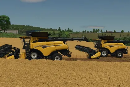 Neuer Leistungsstarker Mähdrescher New Holland CR1090 2024 für Maximale Erträge in FS25 — 4