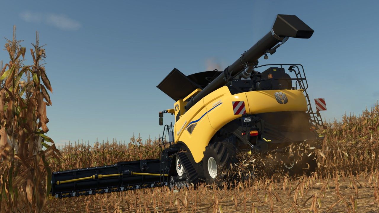 Neuer Leistungsstarker Mähdrescher New Holland CR1090 2024 für Maximale Erträge in FS25