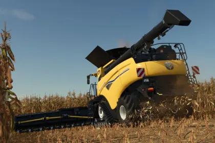 Neuer Leistungsstarker Mähdrescher New Holland CR1090 2024 für Maximale Erträge in FS25 — 5