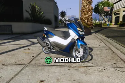 Скутер 2018 Yamaha N-max для GTA 5 — 3
