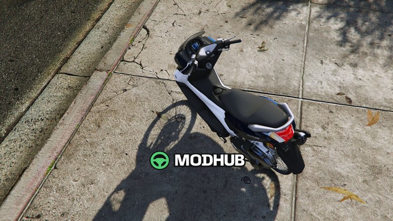 Скутер 2018 Yamaha N-max для GTA 5