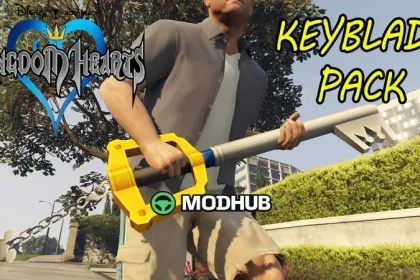Ключове влучення Kingdom Hearts для GTA 5