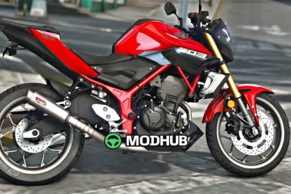 Мотоцикл 2019 Yamaha MT-03 для GTA 5 — 3