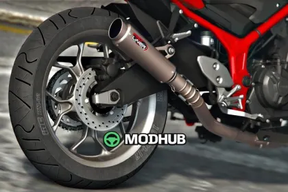 Мотоцикл 2019 Yamaha MT-03 для GTA 5 — 4
