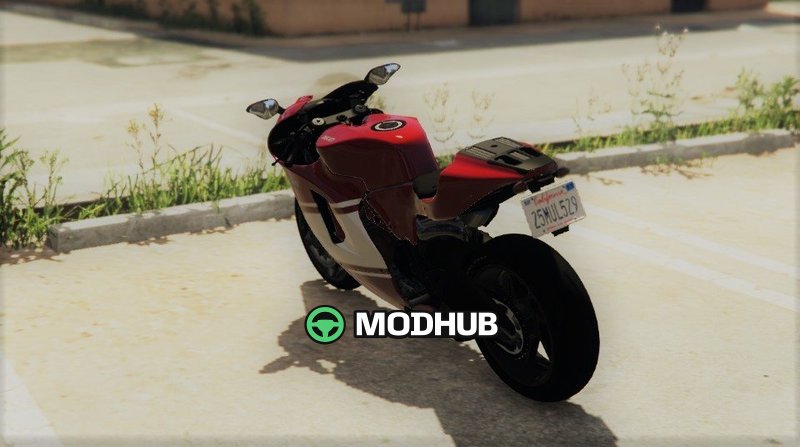 Motorrad Ducati Desmosedici RR für GTA 5
