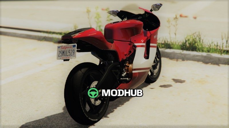 Motorrad Ducati Desmosedici RR für GTA 5