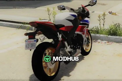 Motorrad Honda CBR 1000RR 2015 für GTA 5 — 3