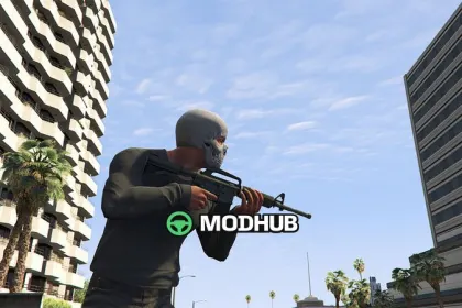 M4A1 S - Default Edition для GTA 5 — 2
