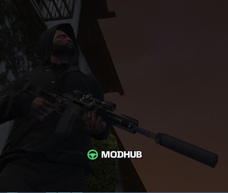 Waffe McMillan CS5 für GTA 5