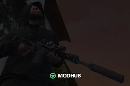 Waffe McMillan CS5 für GTA 5 — 2