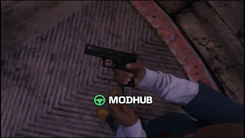 Glock 20 Pistole für GTA 5