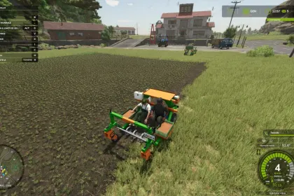 Efficient Electric Harvester EcoGreen Multis for Vegetables in Farming Simulator 25