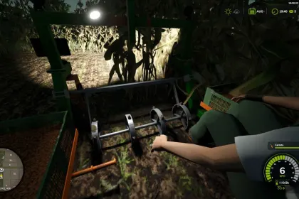 Effizienter Elektrischer Mähdrescher EcoGreen Multis für Gemüse in Farming Simulator 25