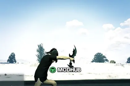 Дайедричний меч для GTA 5
