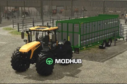 Трактор Grassmen Fastrac v1.0 для FS25 — 3