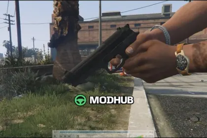 Пістолет Beretta 92FS 0.1 для GTA 5