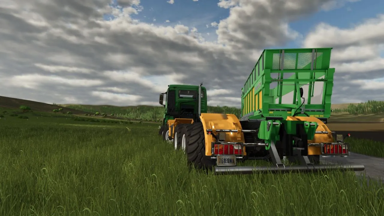 Potężny Ciągnik MAN TGS 44500 Joskin Cargo — 10x8 Bestia do Farming Simulator 25