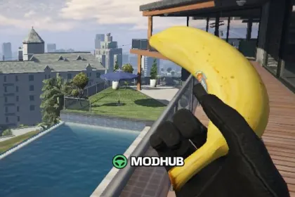 Банан-гармата для GTA 5