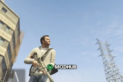 Пістолет-картридж Honey Badger для GTA 5