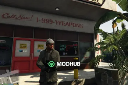 Вогнепальна зброя Famas F1 для GTA 5