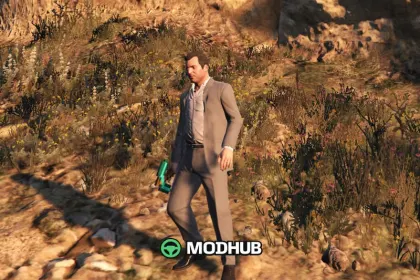Алмазна кирка V 1.1 для GTA 5 — 2