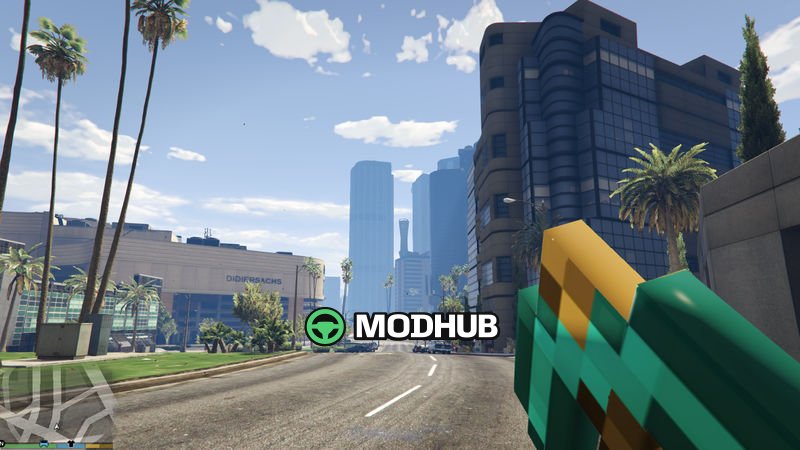 Алмазна кирка V 1.1 для GTA 5