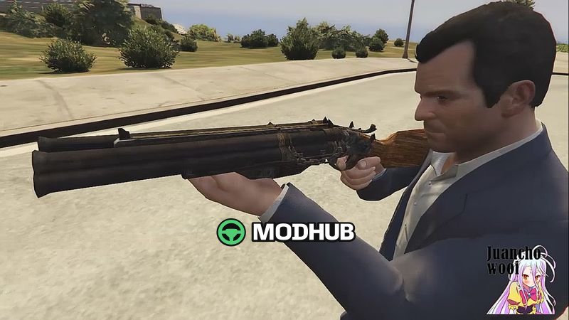 Пістолет-пушка Blundergat для GTA 5